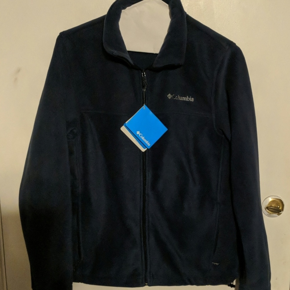 Men's Columbia terry cloth jacket
